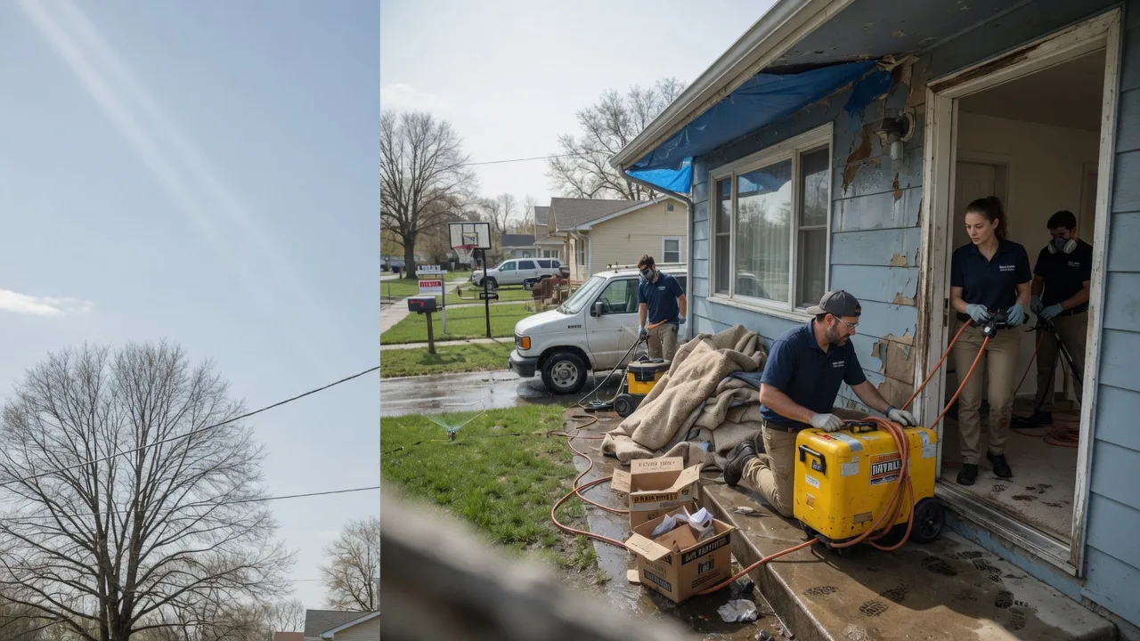 Basement Flood Cleanup in Claremore, OK near me